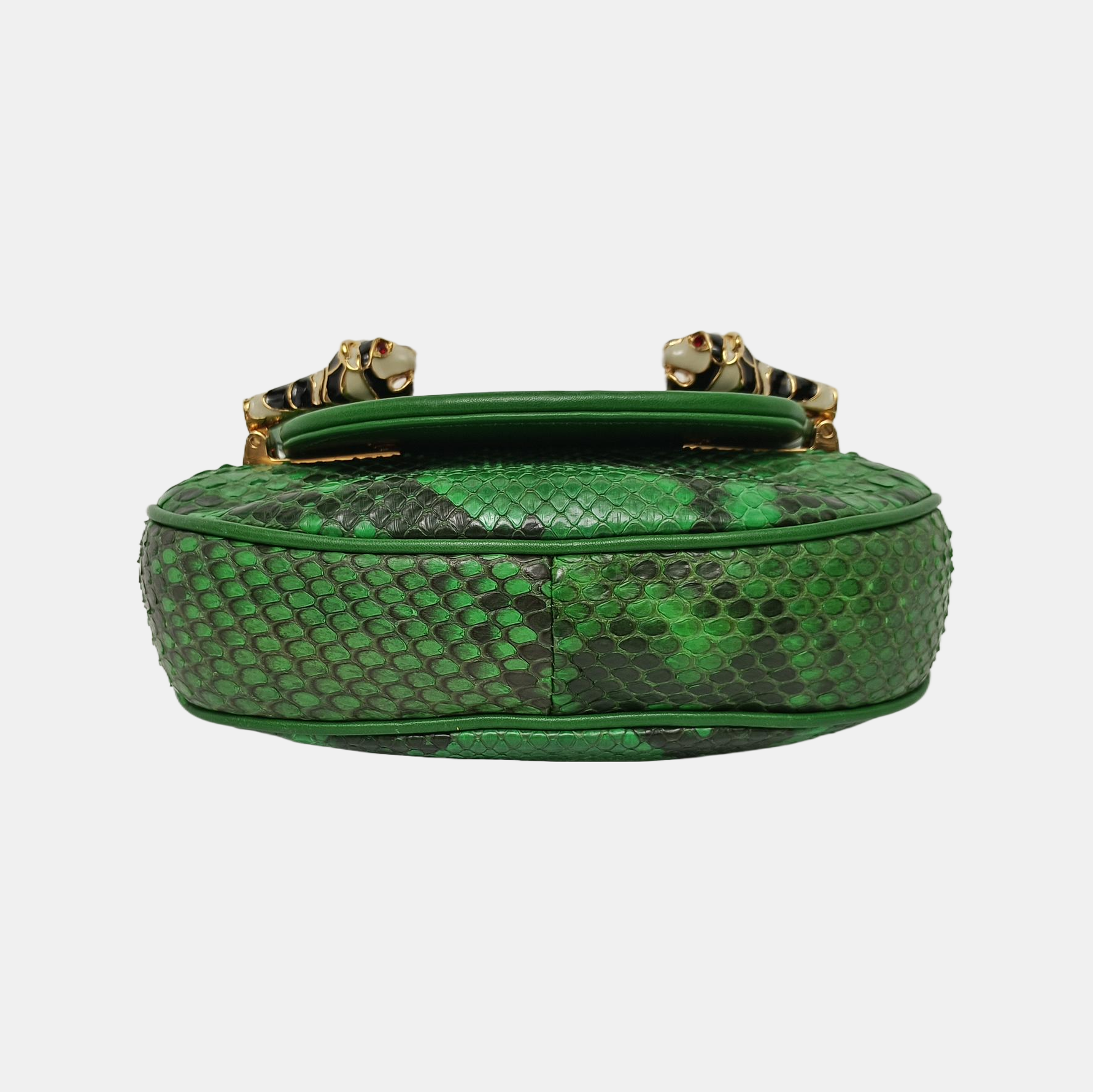 Nubuck Tigrette Python Green