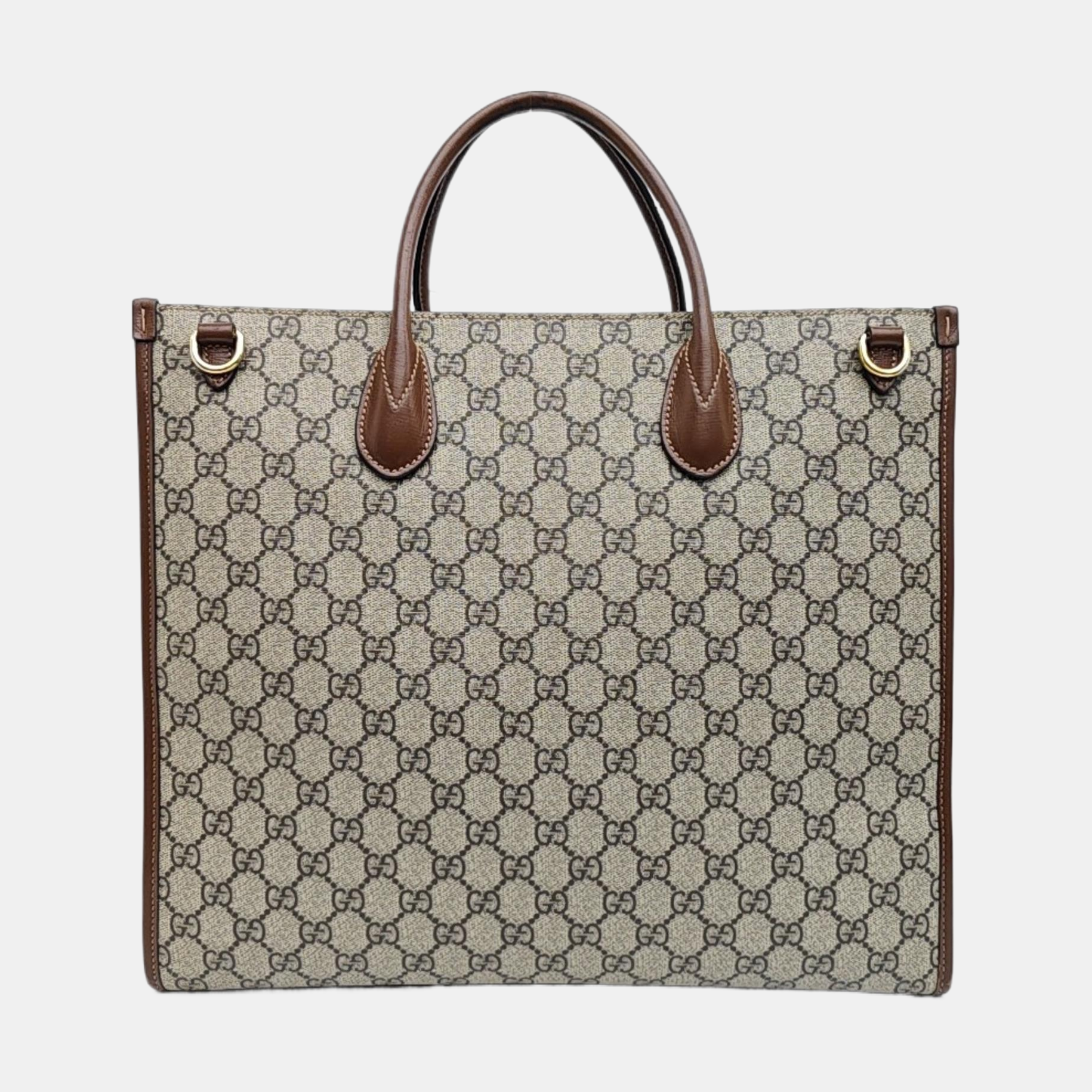 Retro Medium Monogram Coated Canvas Black