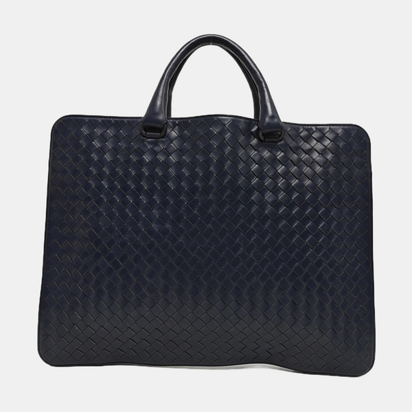 Calfskin Shoulder Bag Blue