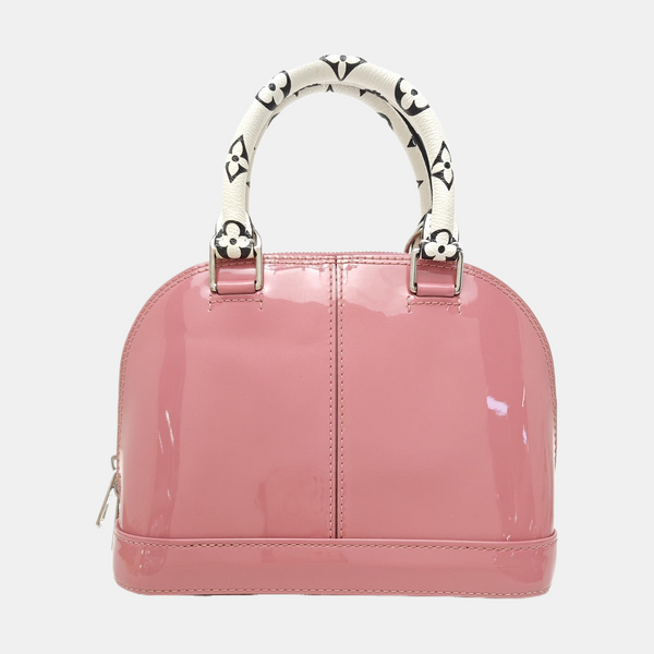 ALMA BB Monogram Patent Leather Pink