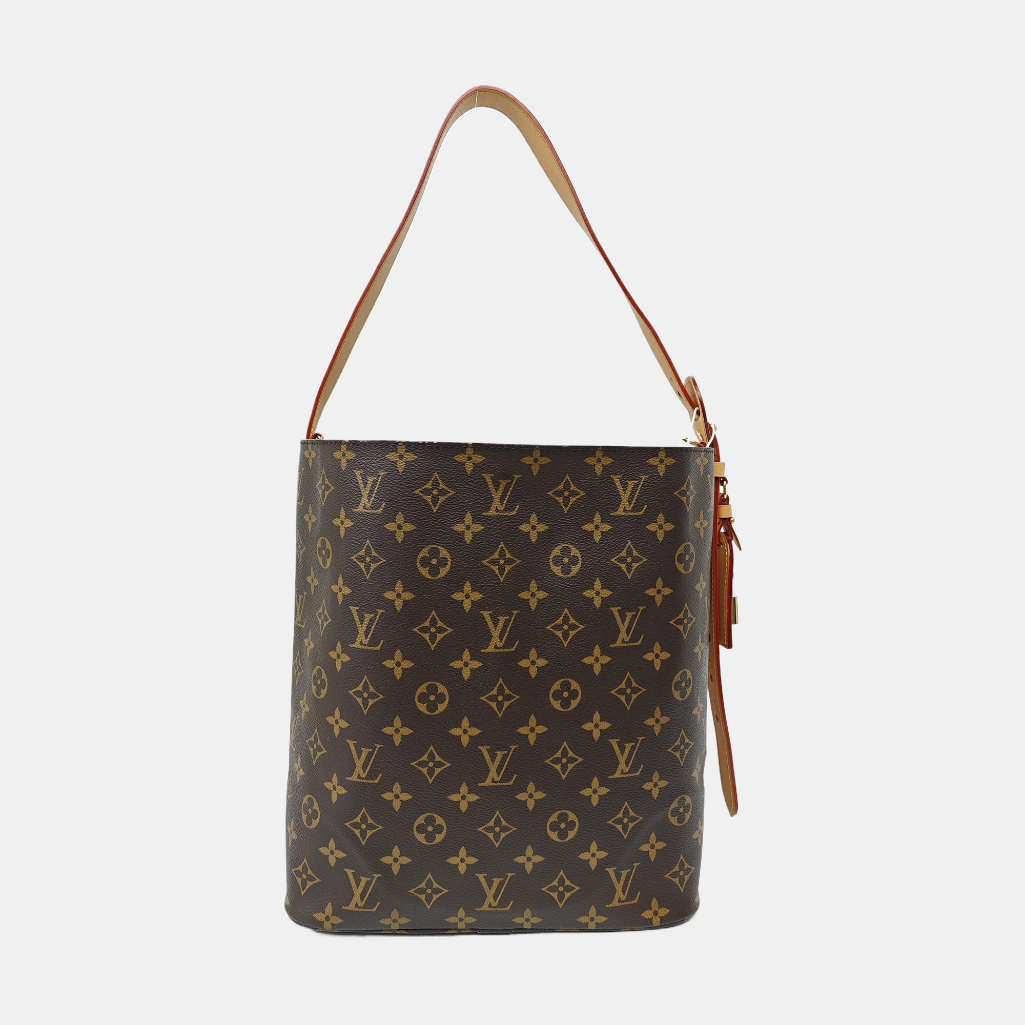 ALL IN GM Monogram Coated Canvas Brown