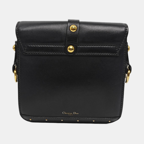 Calfskin Shoulder Bag Black