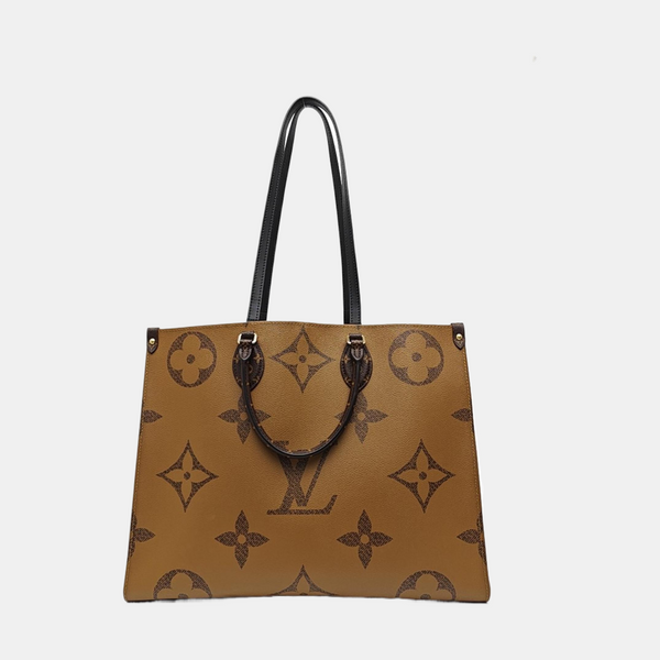 ONTHEGO GM Monogram Coated Canvas Brown