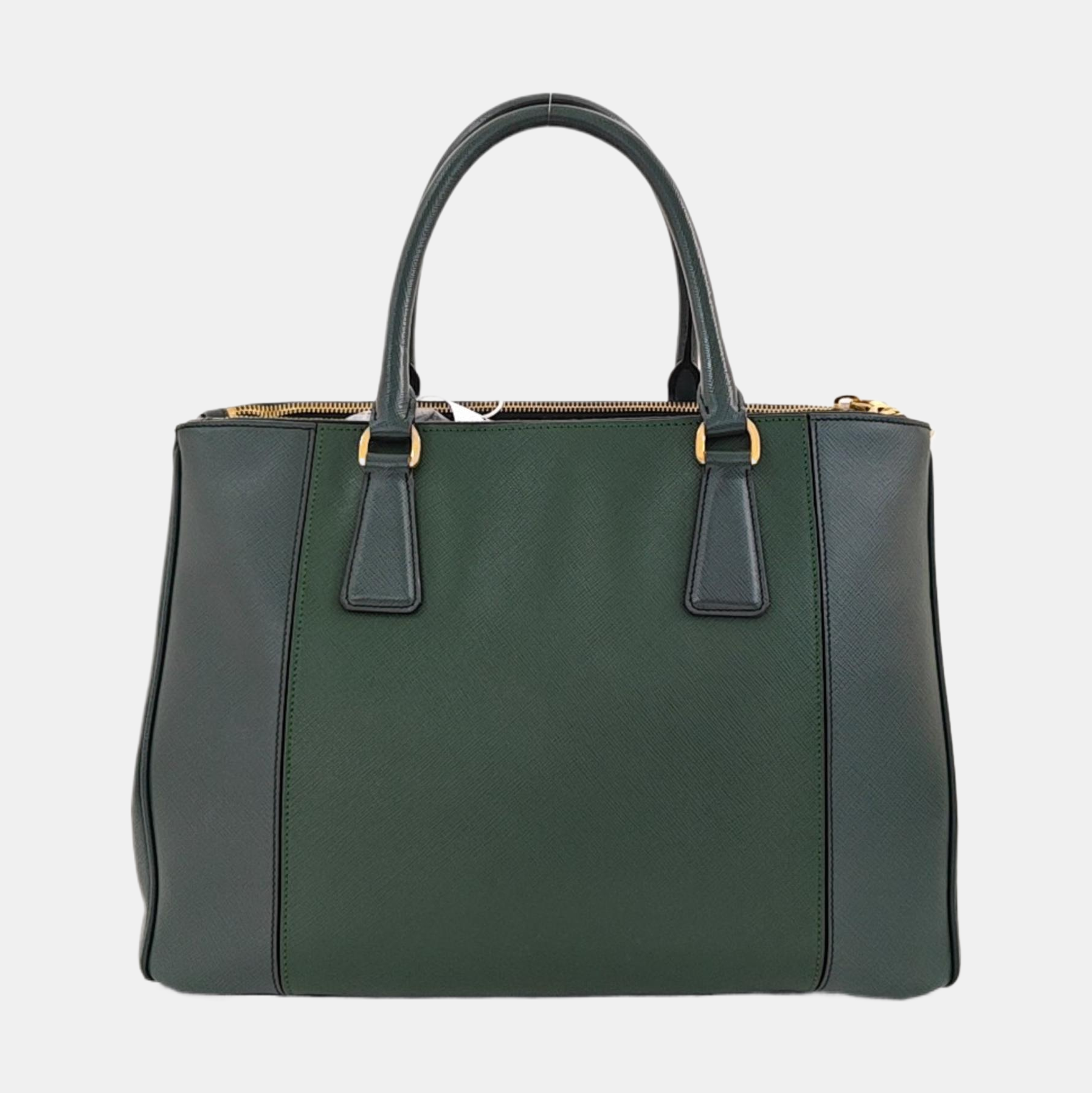 Galleria Extra Large Saffiano Calfskin Green