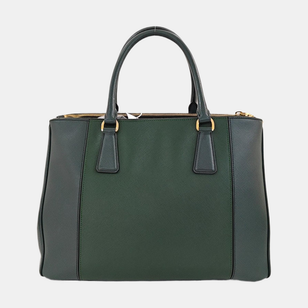 Galleria Extra Large Saffiano Calfskin Green