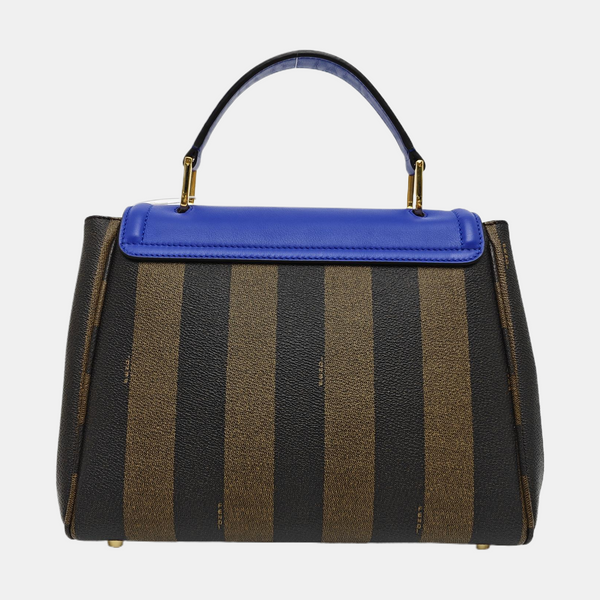 Calfskin Shoulder Bag Blue