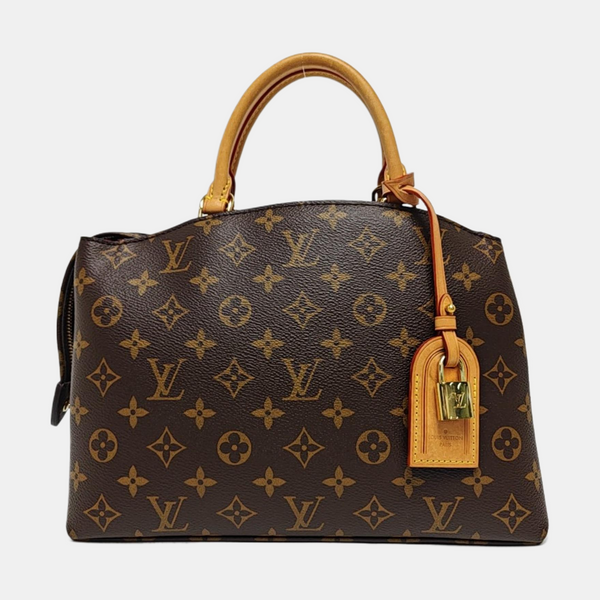 PALAIS PM Monogram Coated Canvas Brown