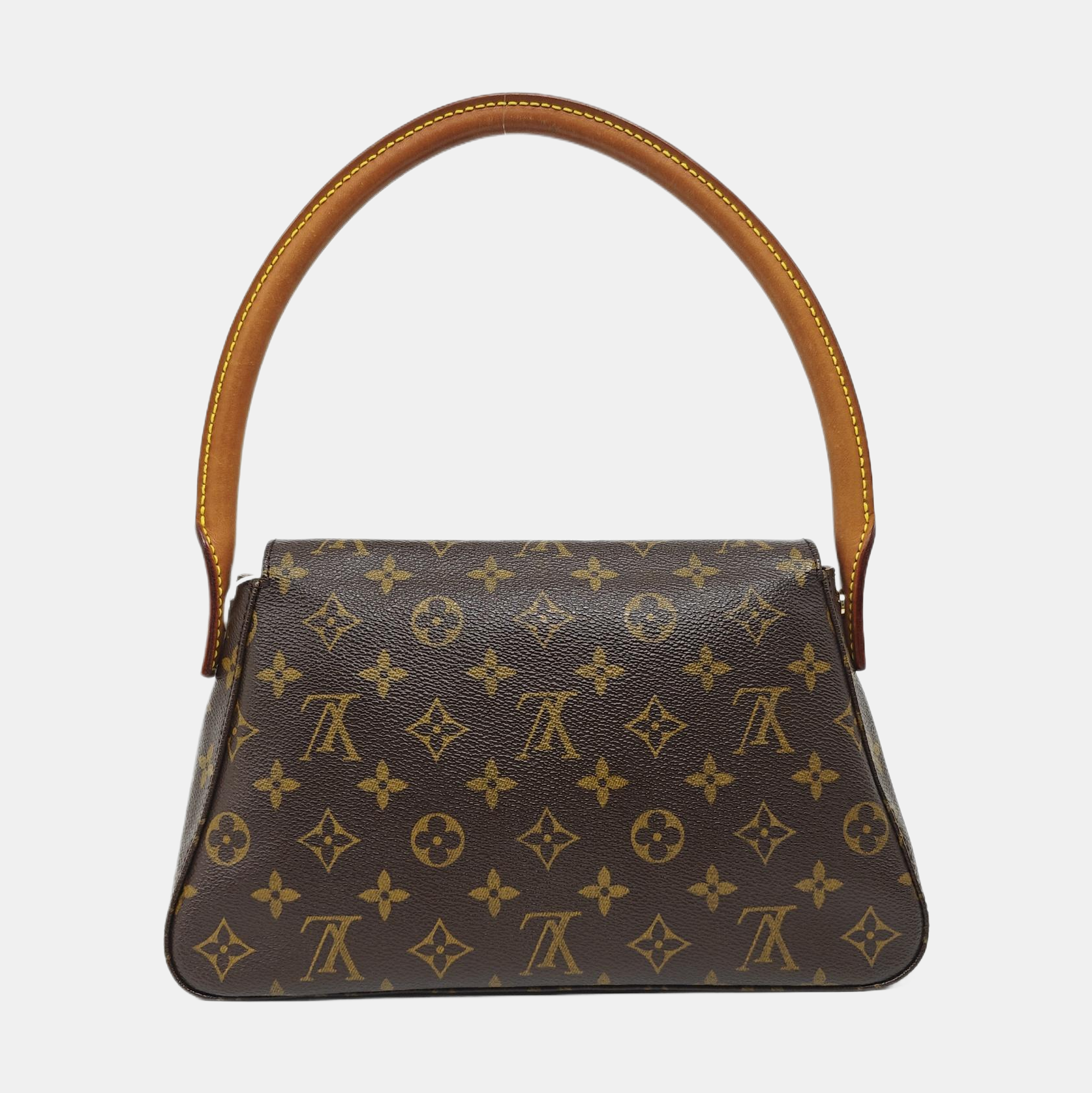 LOOPING PM Monogram Coated Canvas Brown