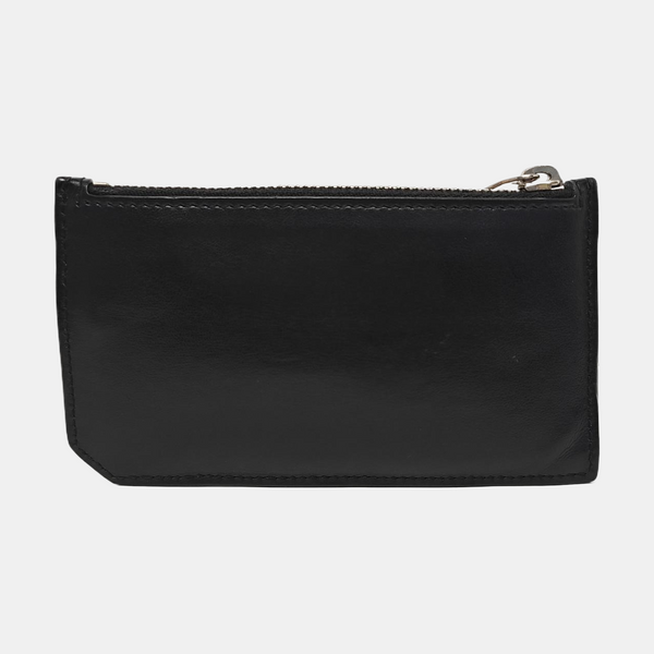 Calfskin Card Holder Black