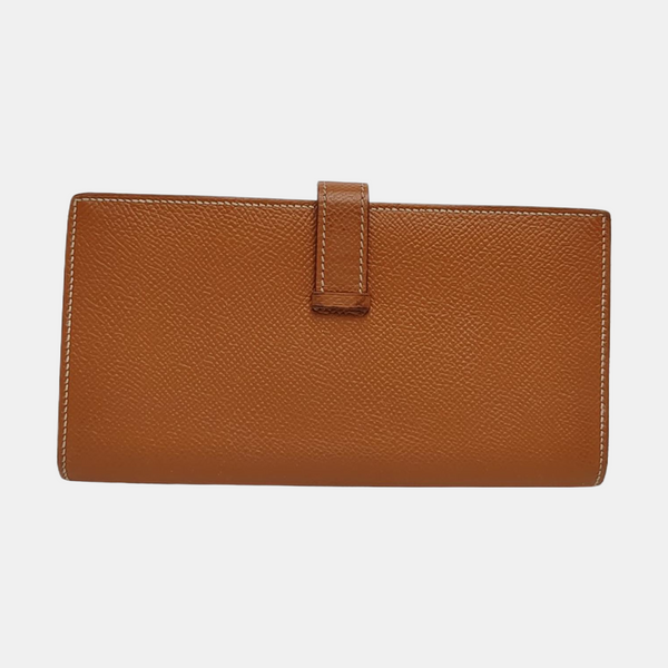 Bearn Medium Epsom Brown Wallet