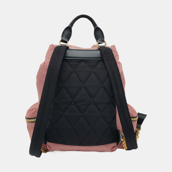 The Rucksack Medium Nylon Beige