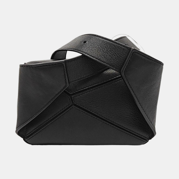 Puzzle Mini Calfskin Black