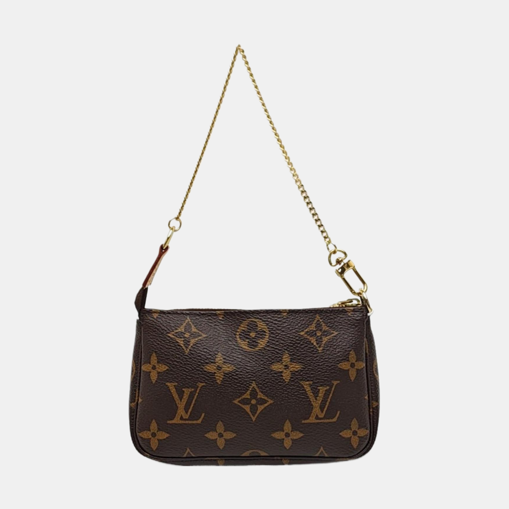 ACCESSOIRES Mini Monogram Coated Canvas Brown