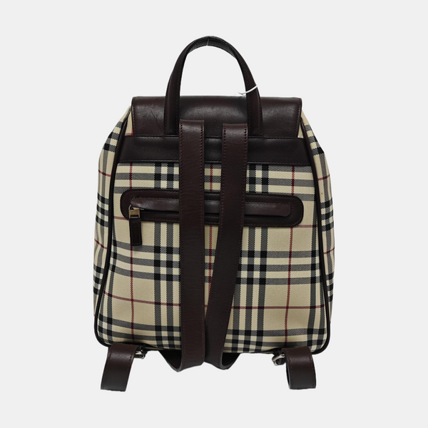 Canvas Backpack Beige