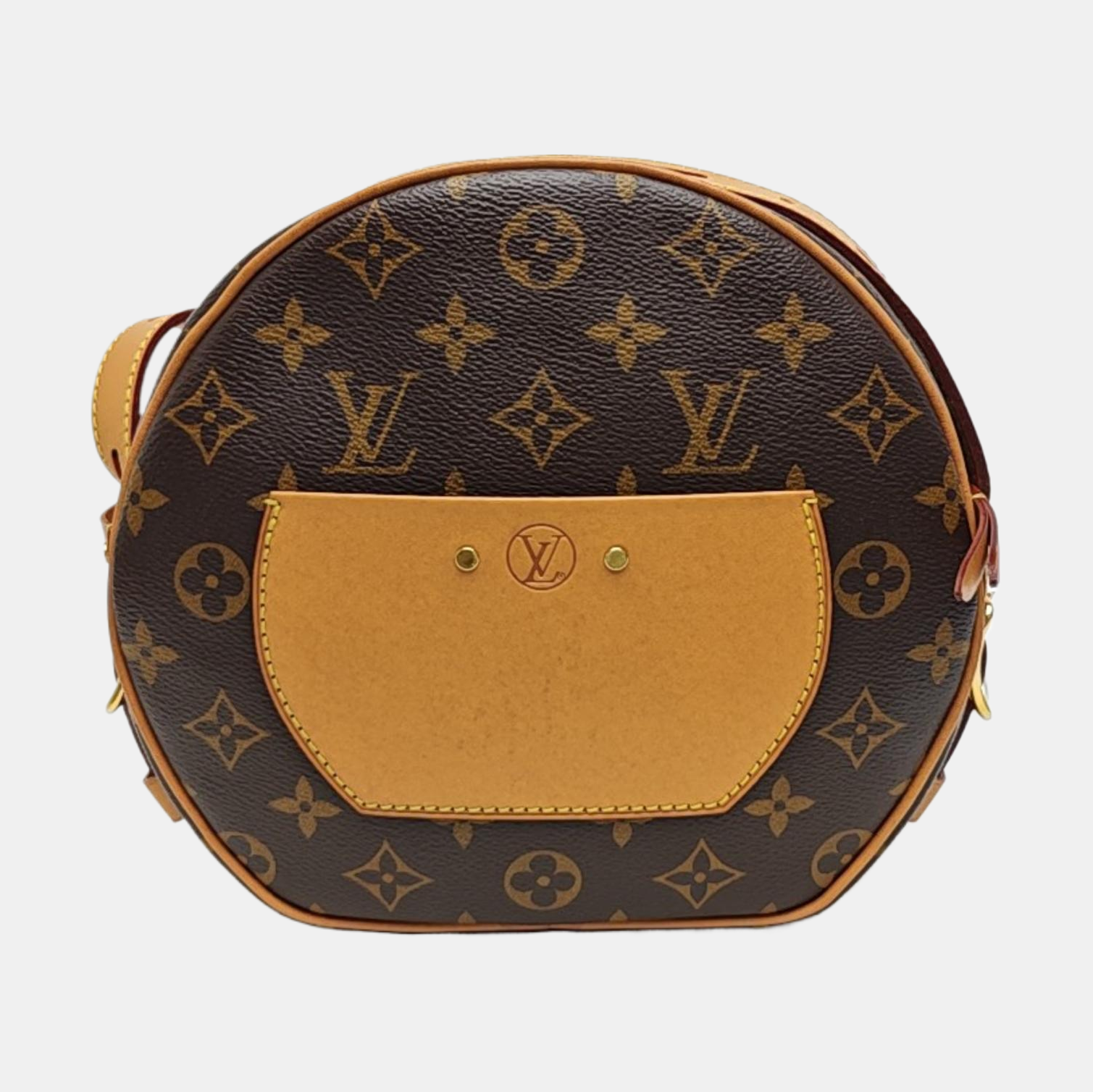 BOITE CHAPEAU MM Monogram Coated Canvas Brown