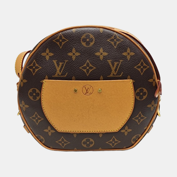 BOITE CHAPEAU MM Monogram Coated Canvas Brown