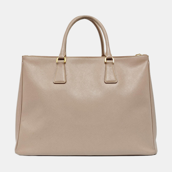 Authenticated pre-owned  Galleria Extra Large Saffiano Calfskin Pink - Top Handle Bag at Looply
