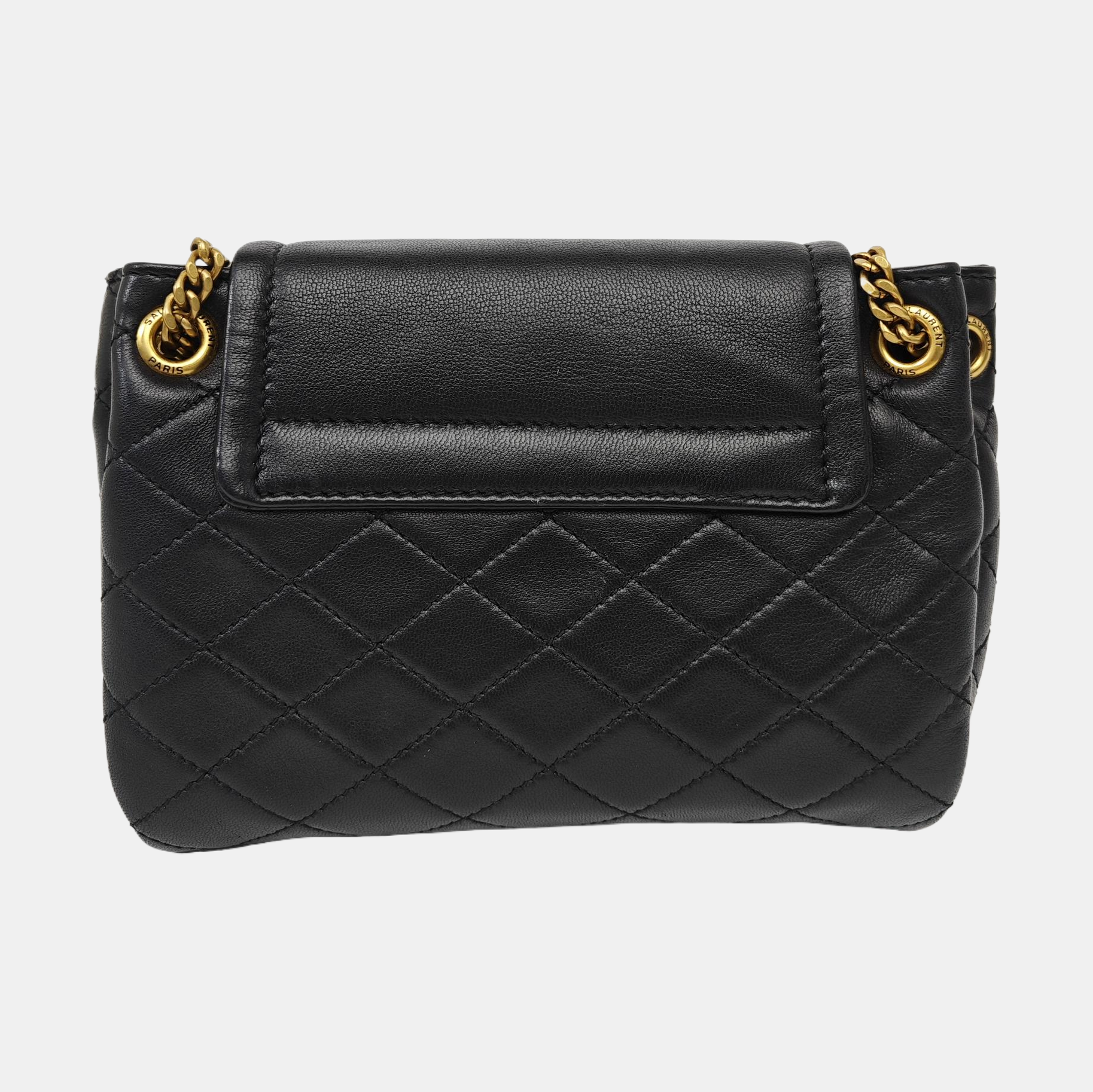 NOLITA Mini Quilted Lambskin Black