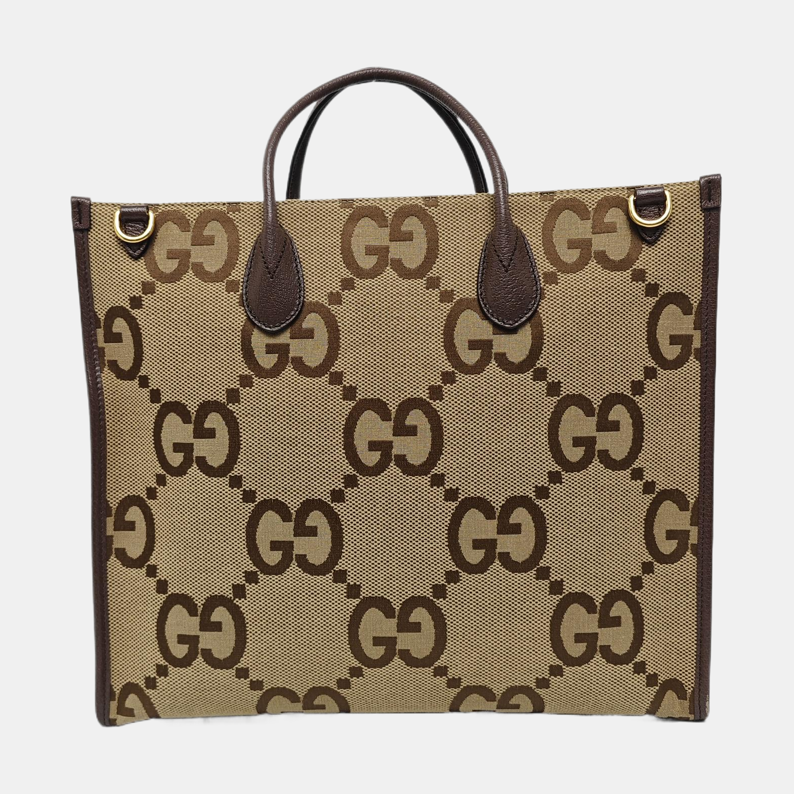 Jumbo Monogram Canvas Beige