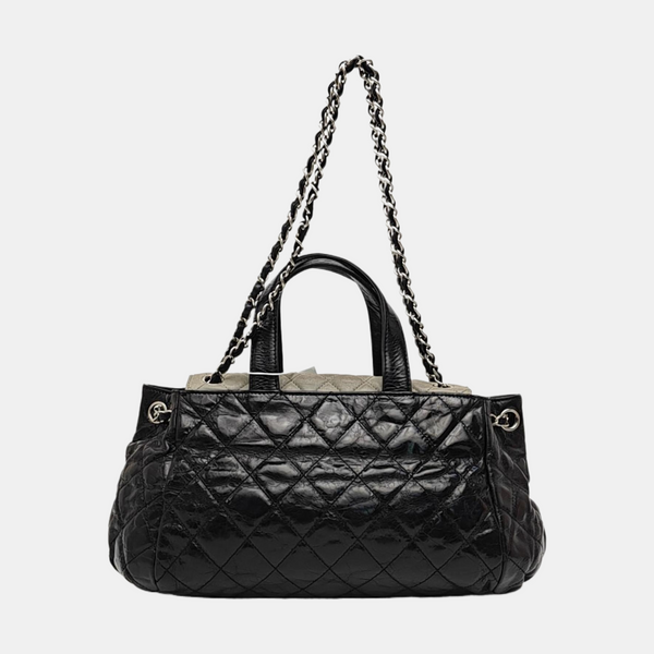PORTOBELLO Quilted Calfskin Black