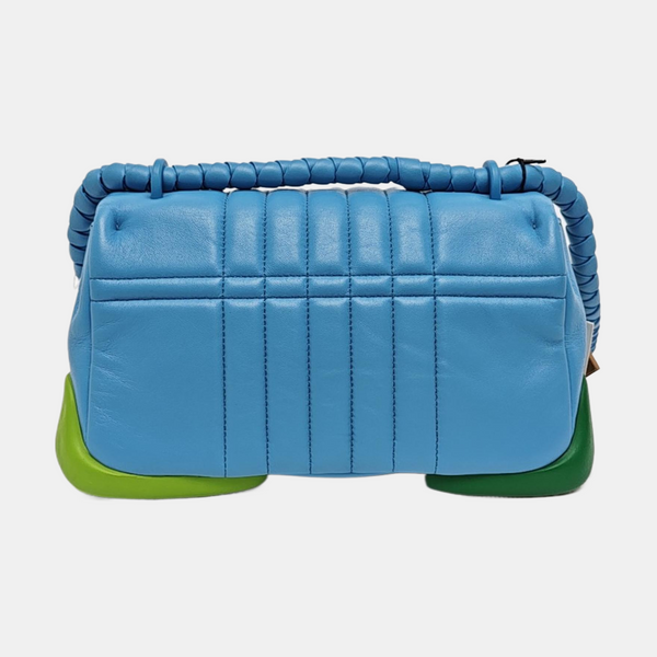 Lola Quilted Lambskin Blue
