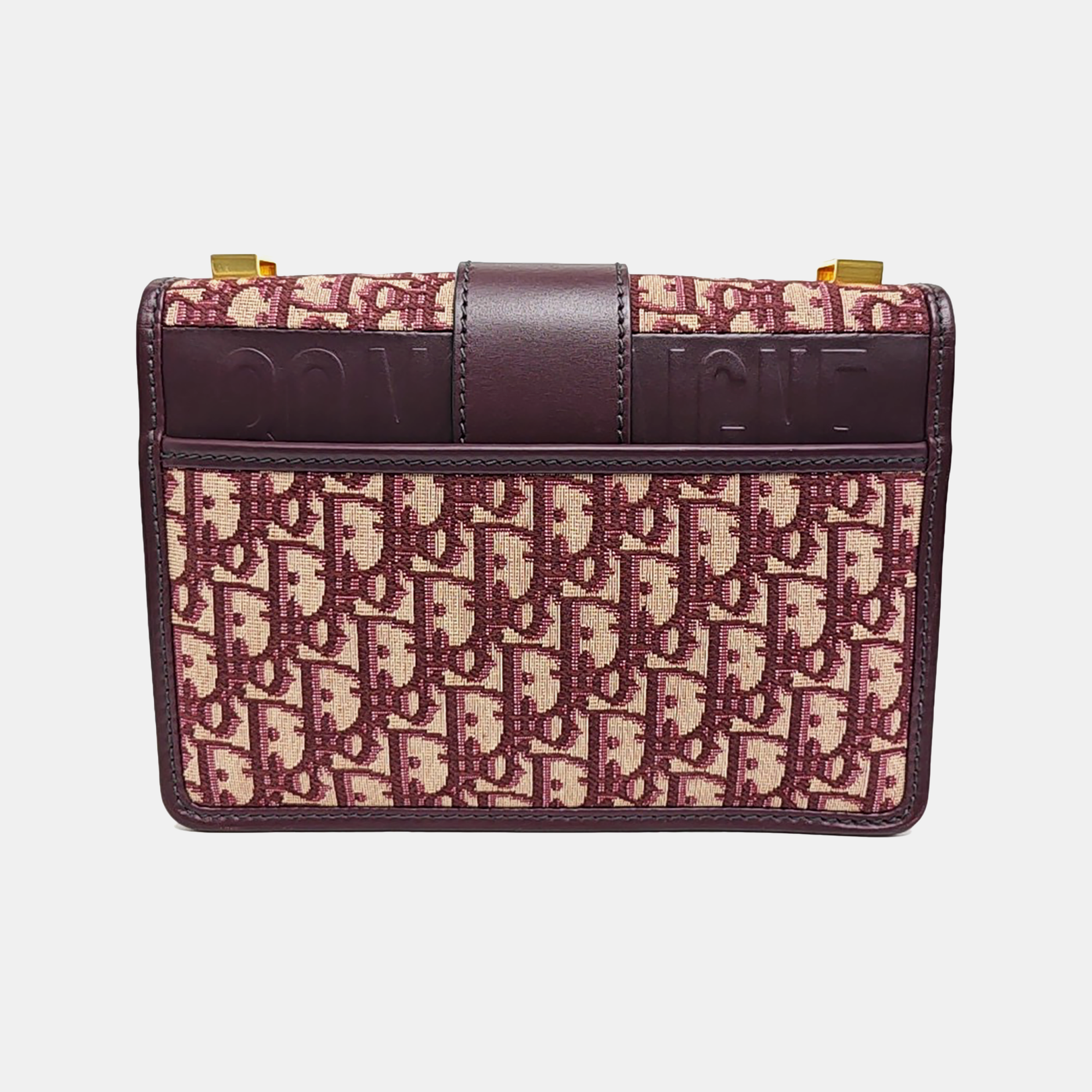 30 Montaigne Oblique Canvas Red