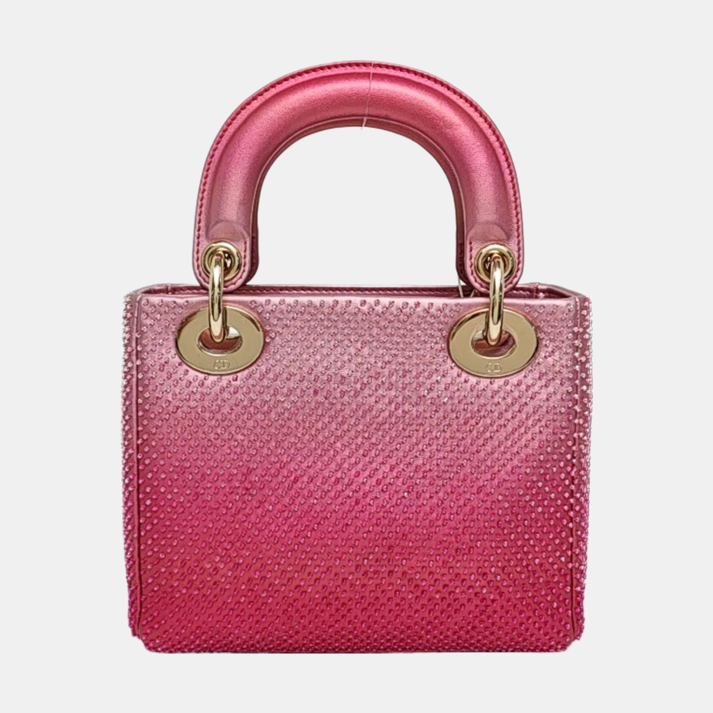 Lady Dior Mini Lambskin Pink