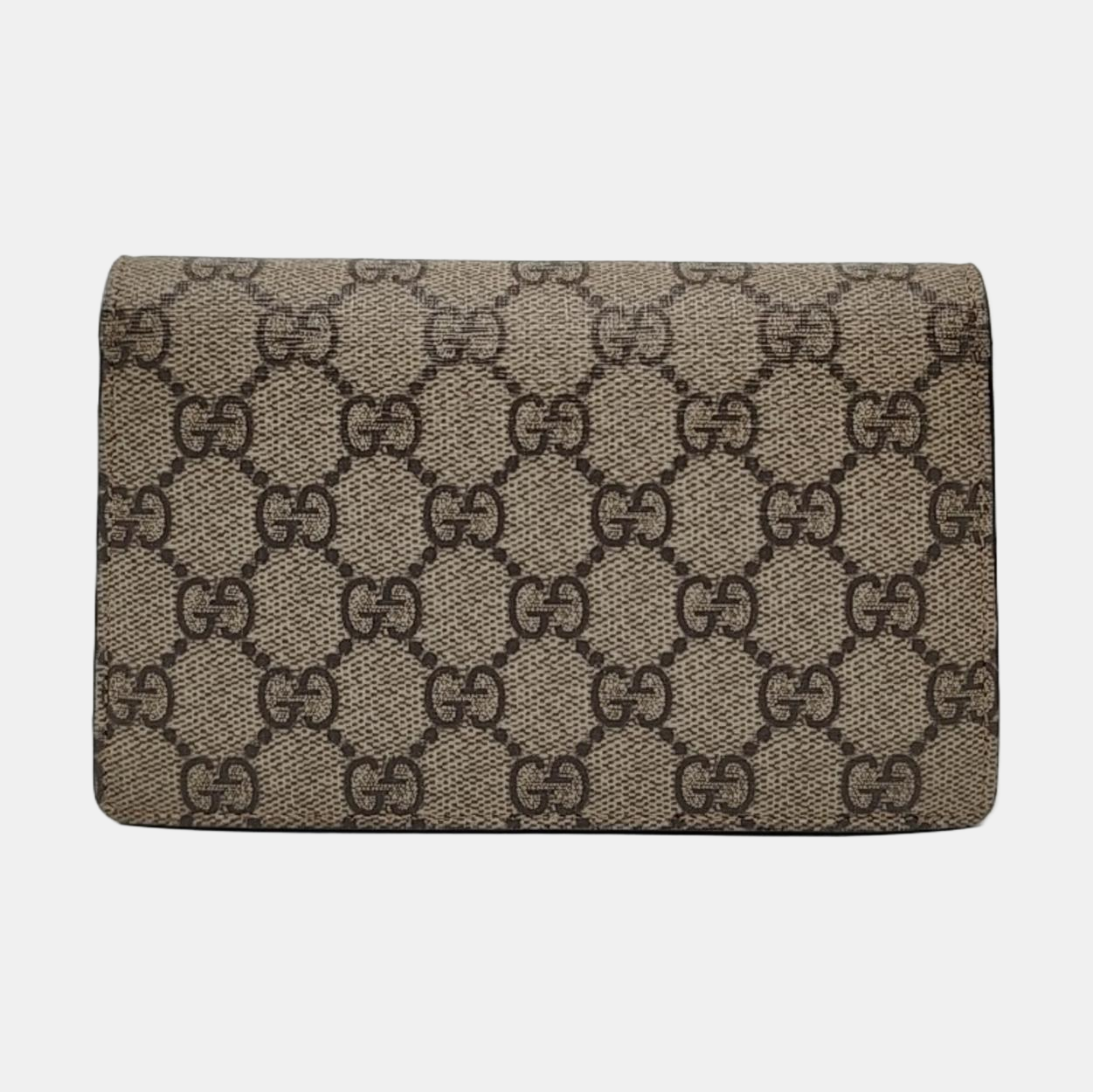 Dionysus Super Mini Monogram Coated Canvas Beige