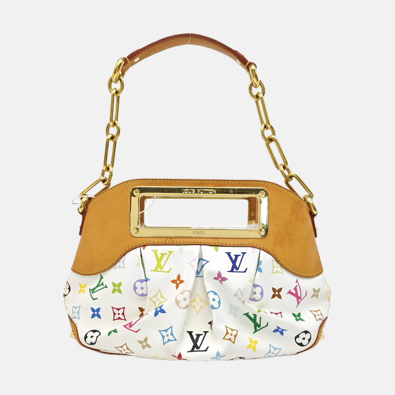 LV × TM JUDY PM Monogram Coated Canvas White