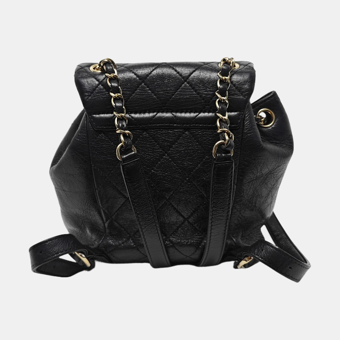DUMA Quilted Calfskin Black