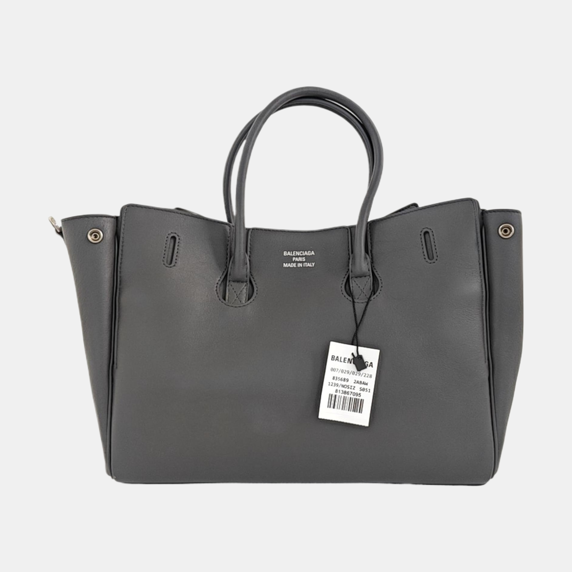 BEL AIR Small Calfskin Gray