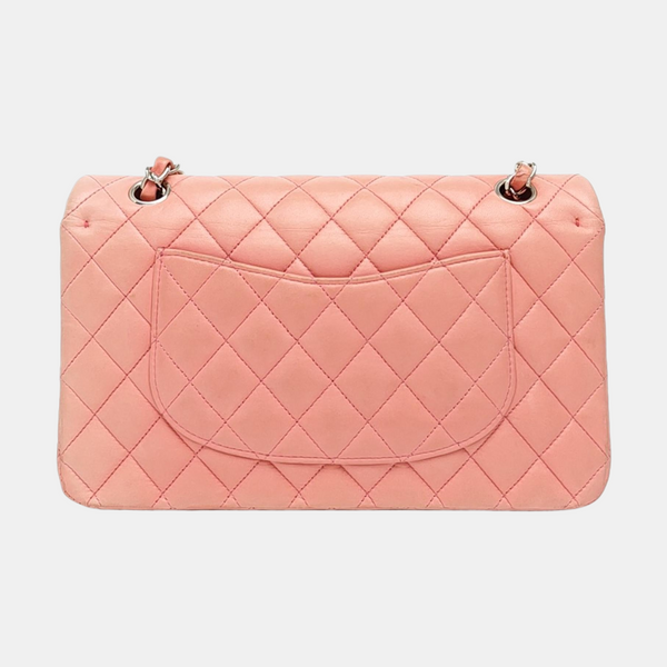 CLASSIC FLAP Small Quilted Lambskin Pink