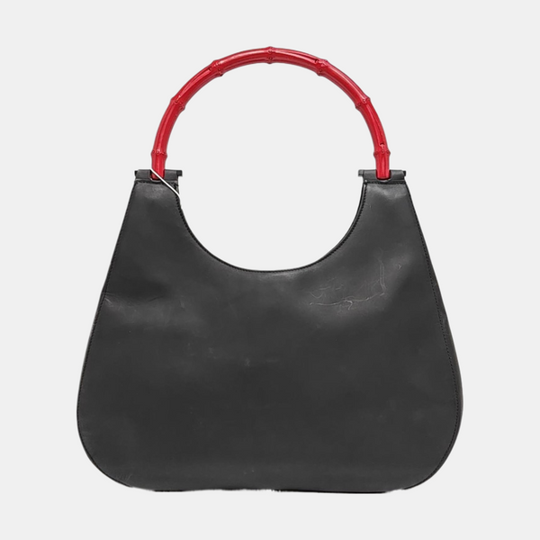Special Material Shoulder Bag Black