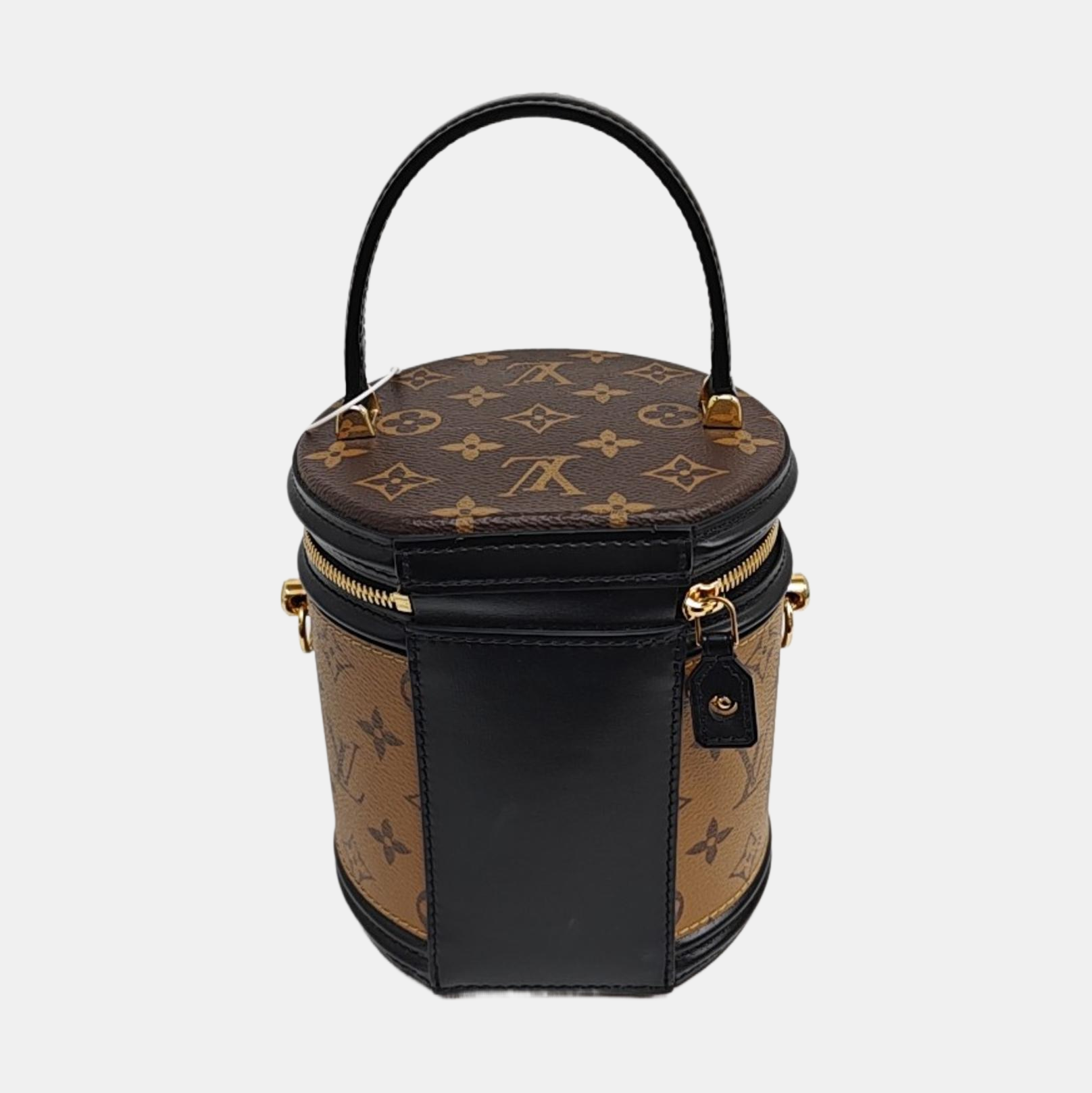 CANNES PM Monogram Coated Canvas Brown