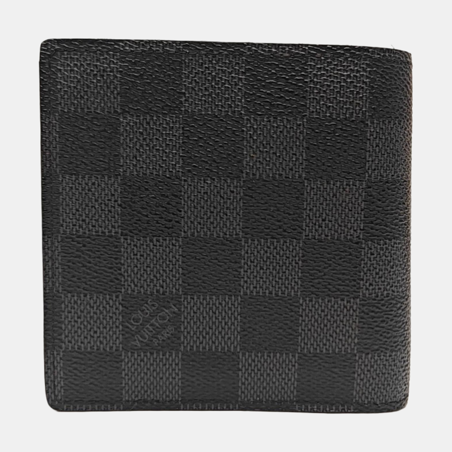 Damier Coated Canvas Wallet Blue