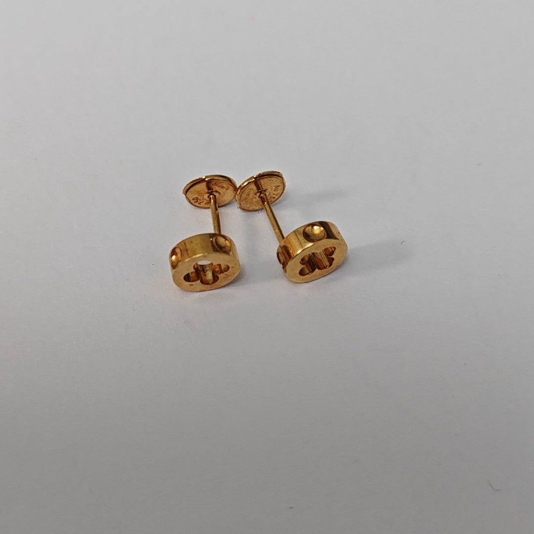 EMPREINTE 18k Rose Gold Stud Earrings