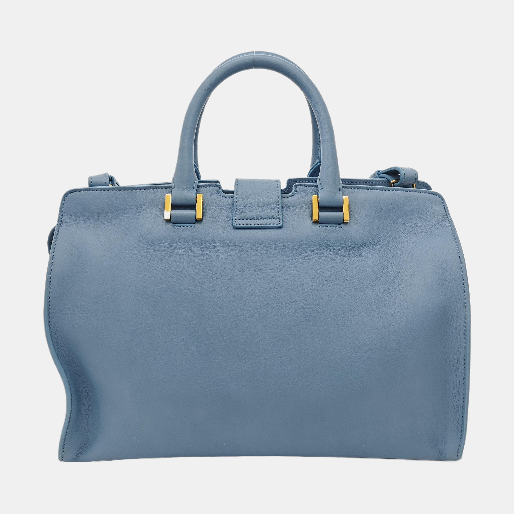 CHYC Y LIGNE Small Calfskin Blue