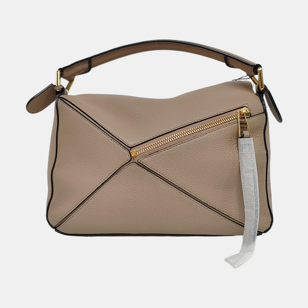 Puzzle Small Calfskin Beige