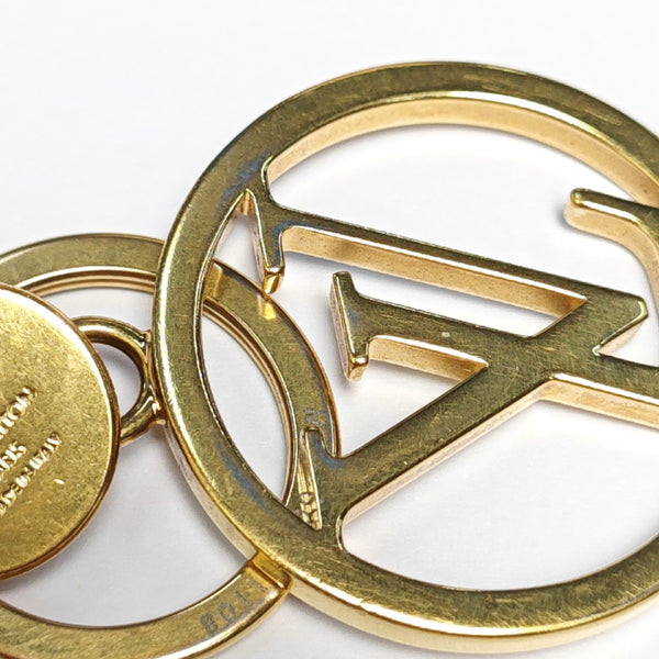 Metal Bag Charm Gold