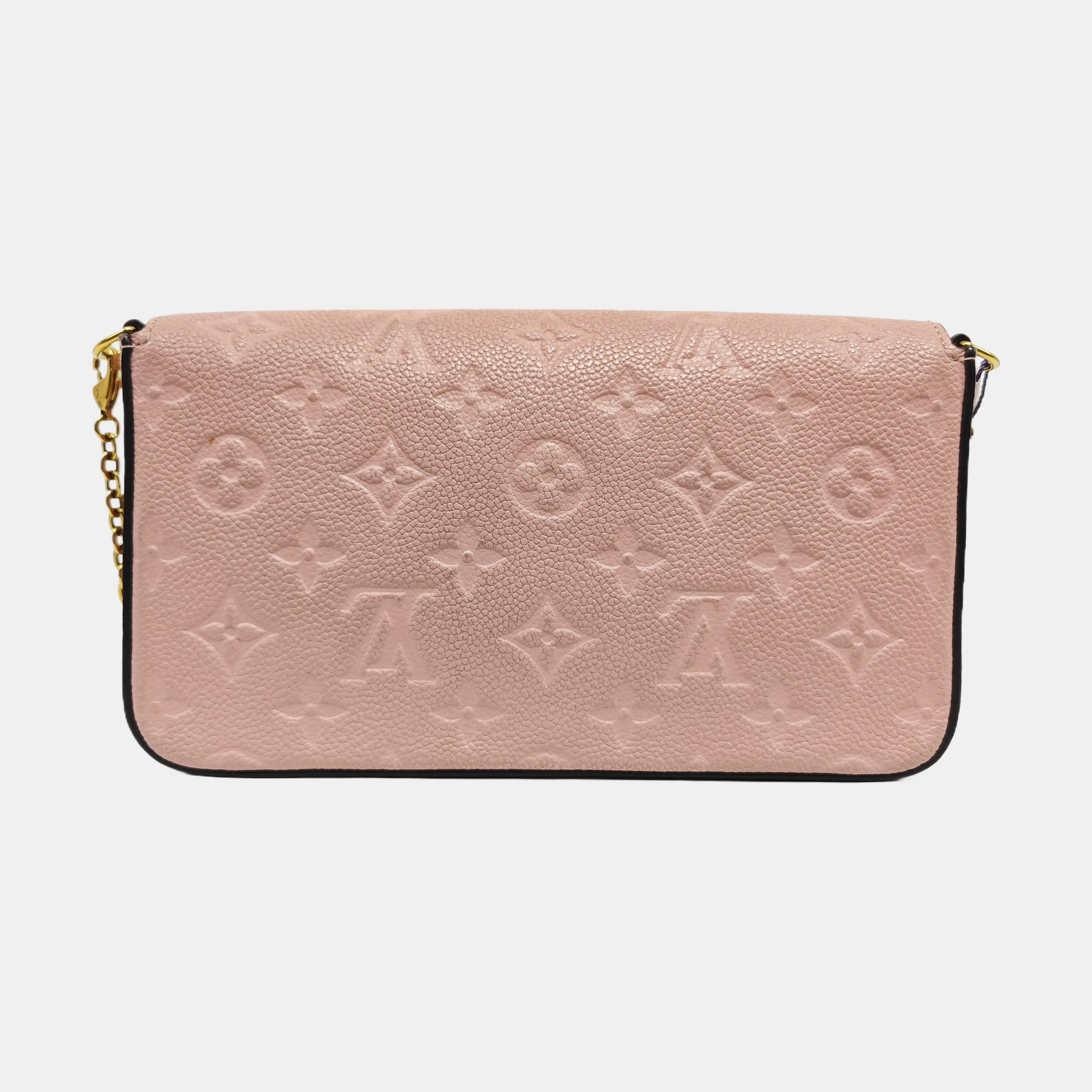 FÉLICIE Monogram Calfskin Pink