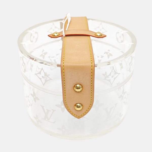 BOX SCOTT Monogram Plastic Clear