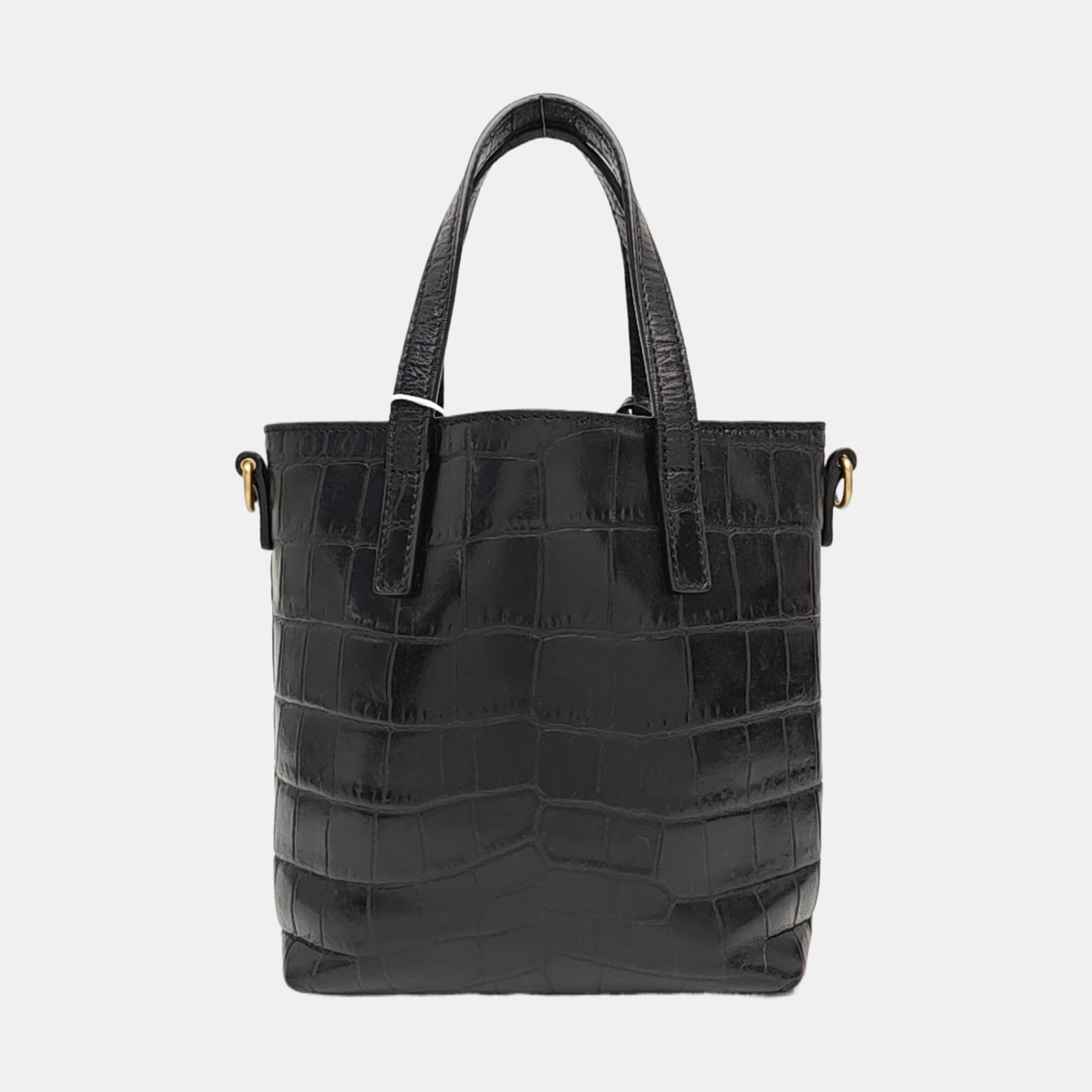 Calfskin Shoulder Bag Black
