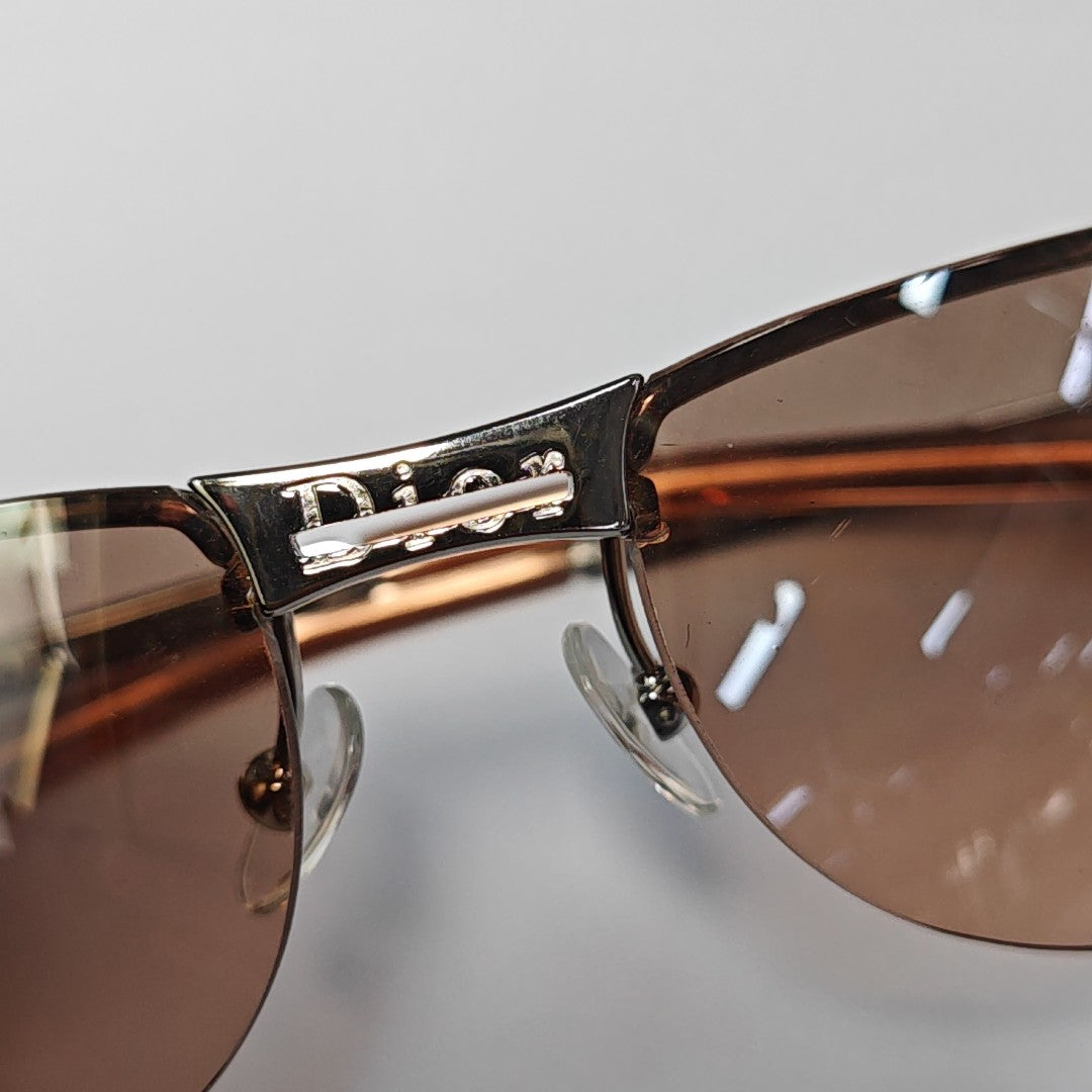 Metal Sunglasses Brown