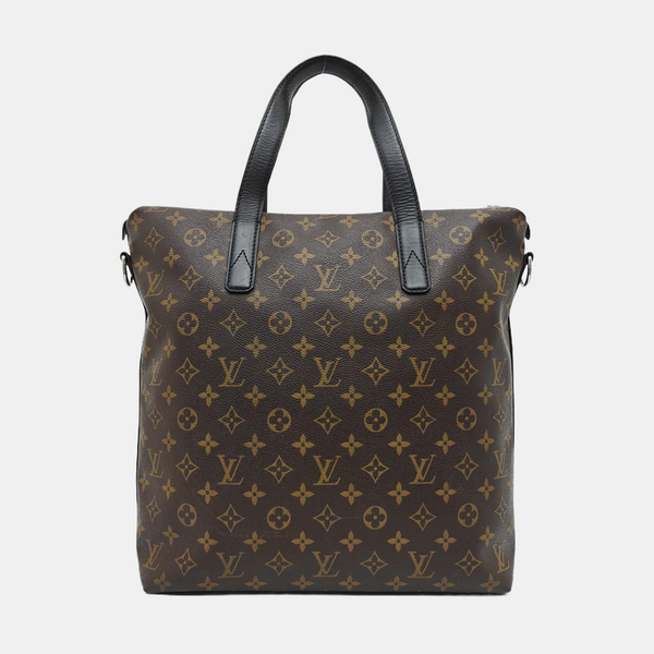 KITAN Monogram Coated Canvas Brown