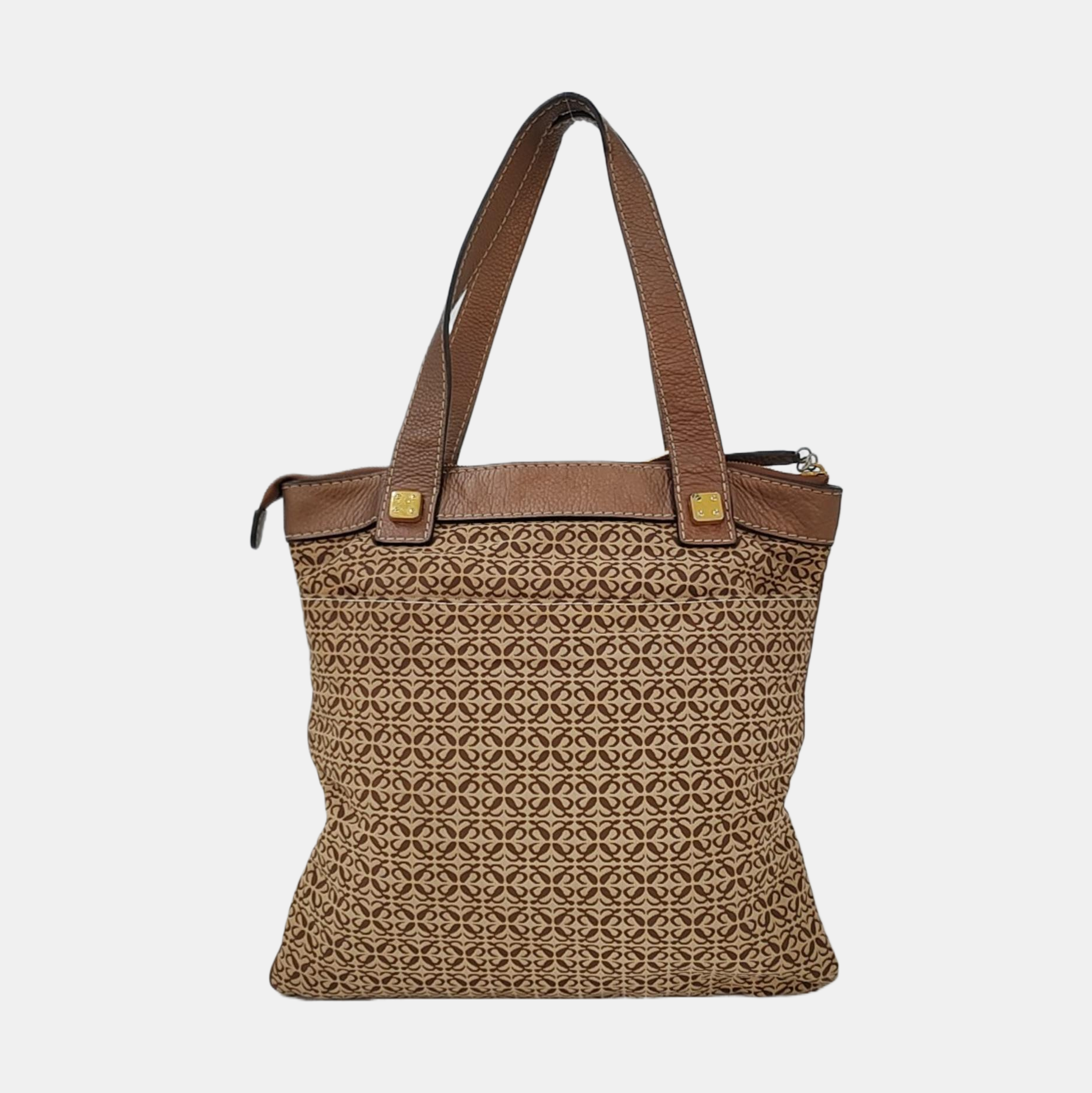 Canvas Tote Bag Brown