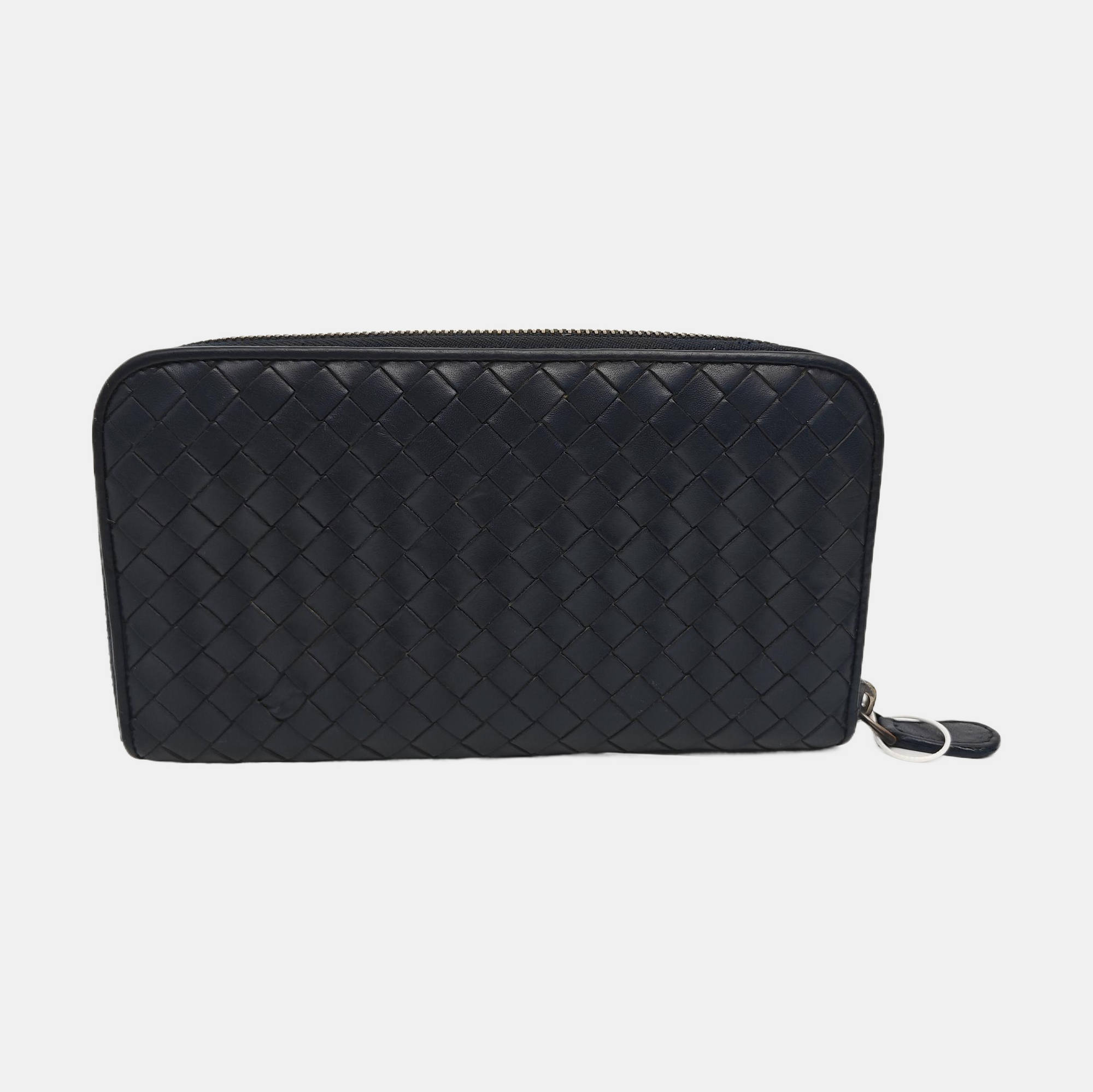 Calfskin Wallet Blue