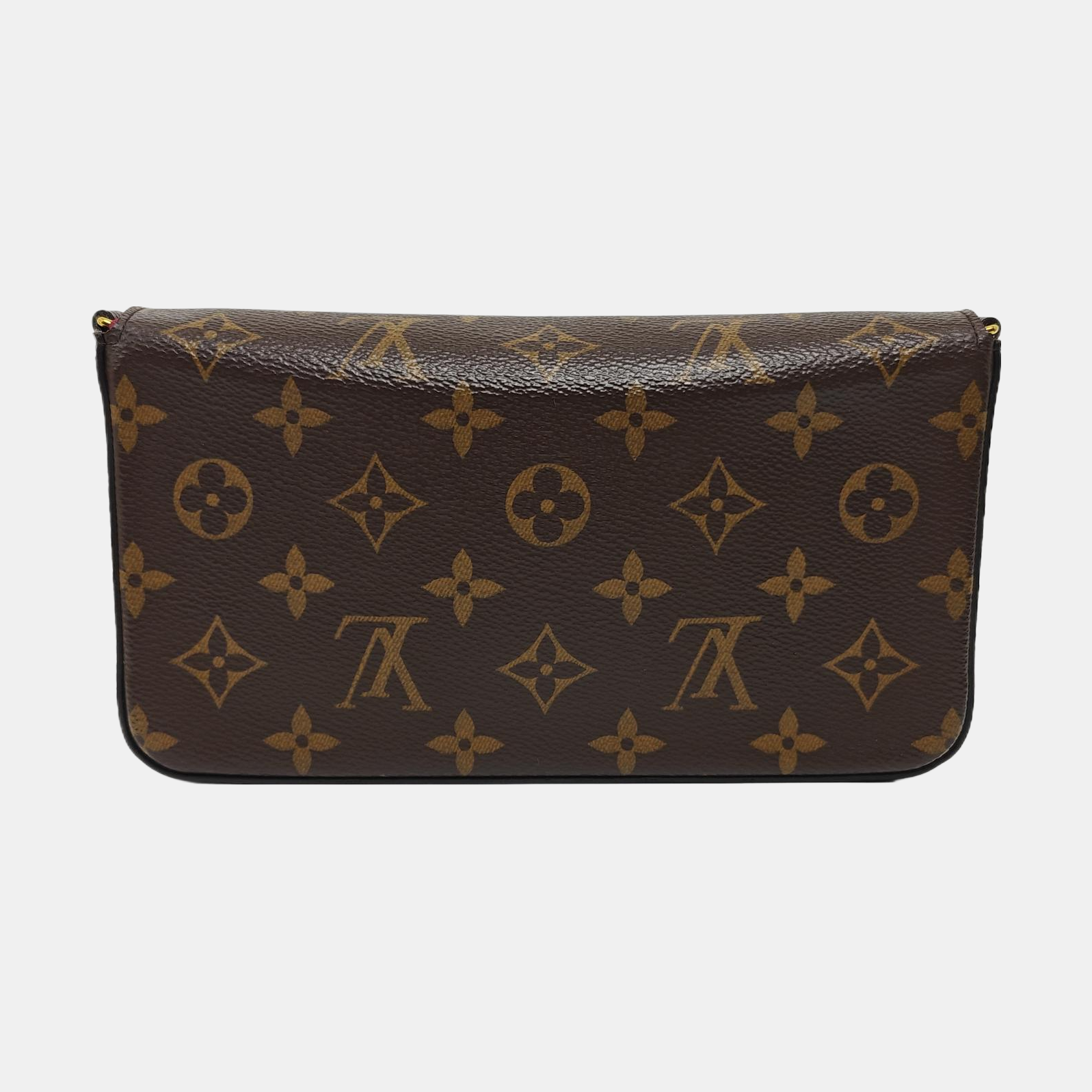 FÉLICIE Monogram Coated Canvas Brown