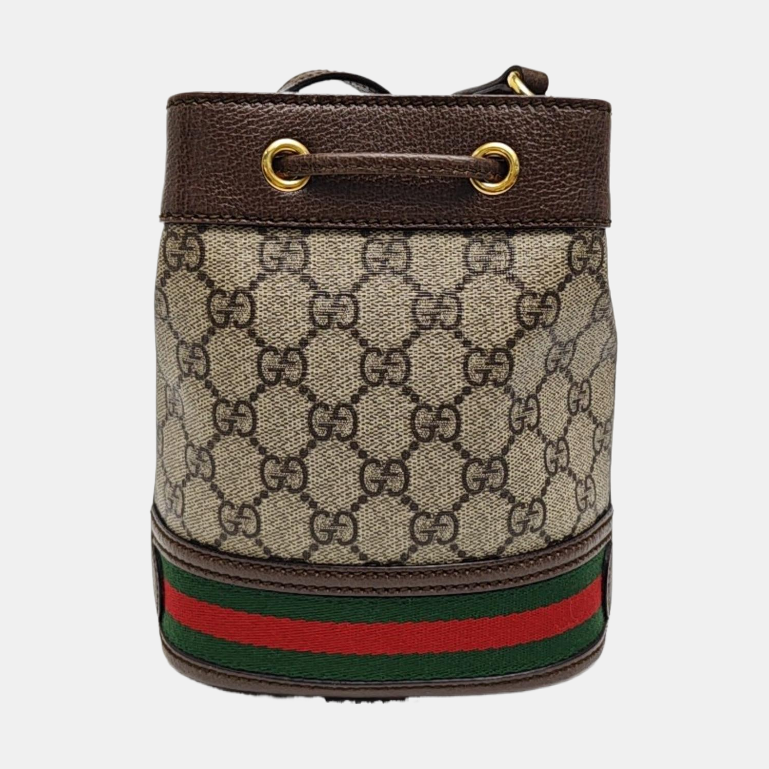 Ophidia Mini Monogram Coated Canvas Beige