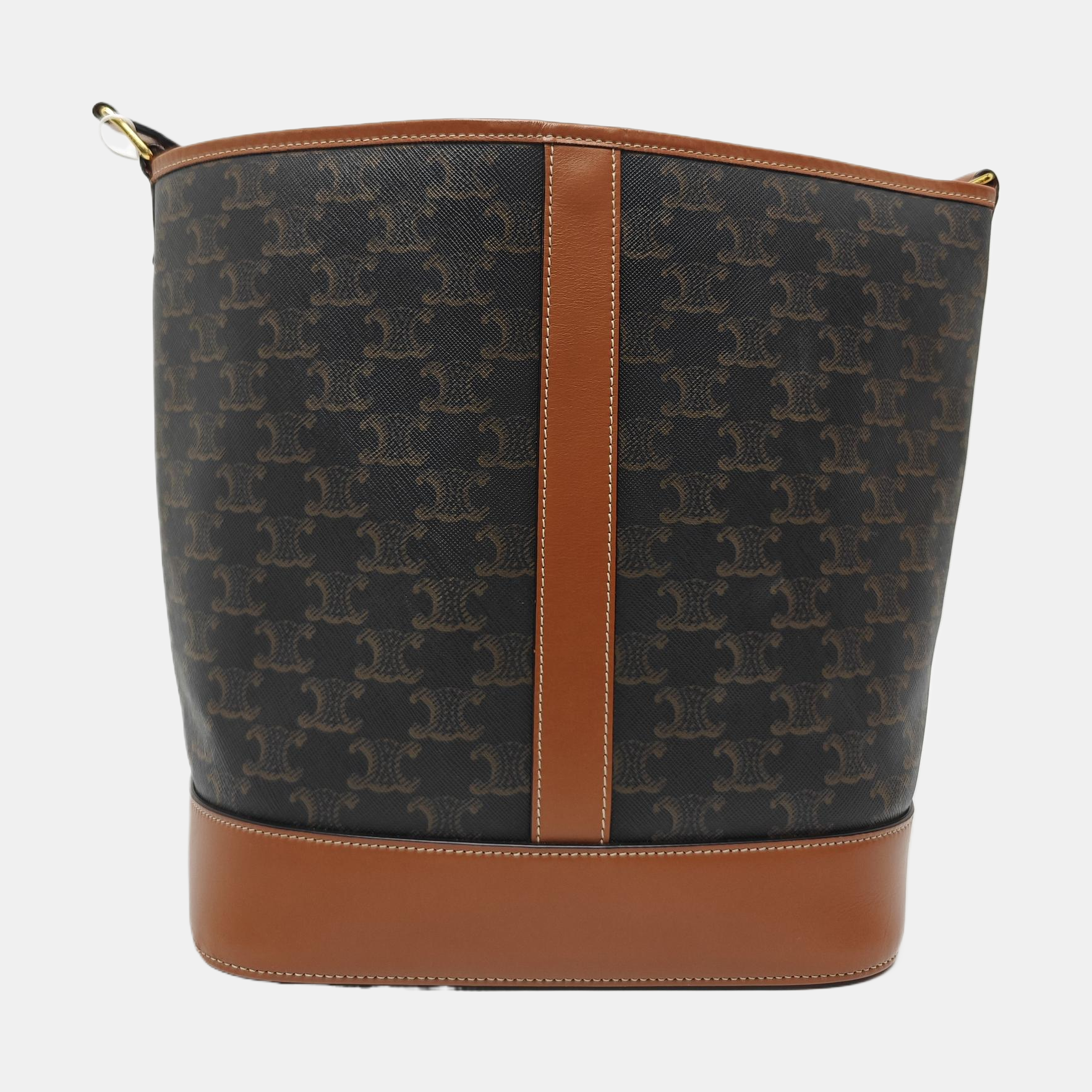 TRIOMPHE CANVAS Small Coated Canvas Yellow