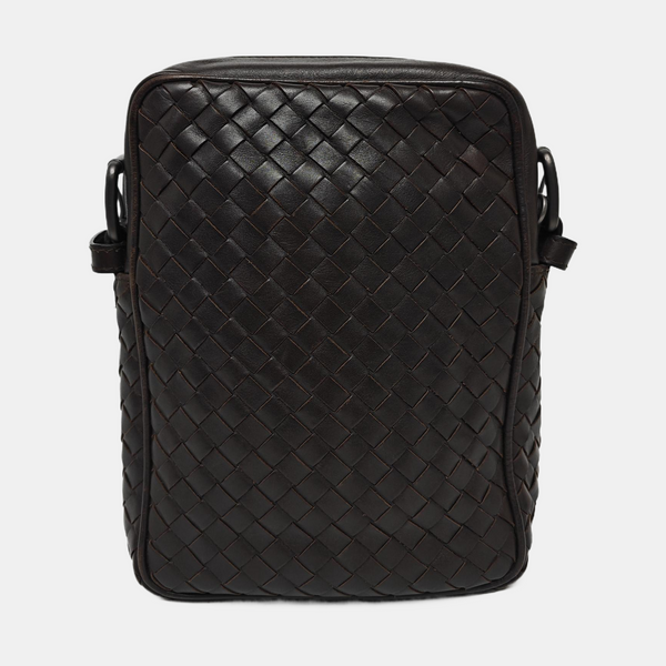 Calfskin Shoulder Bag Brown